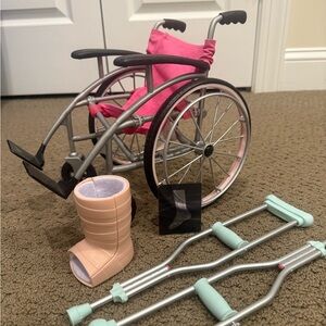 Our Generation Wheelchair and Crutches set